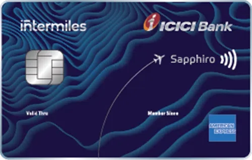 ICICI Bank Intermiles Sapphiro Credit Card